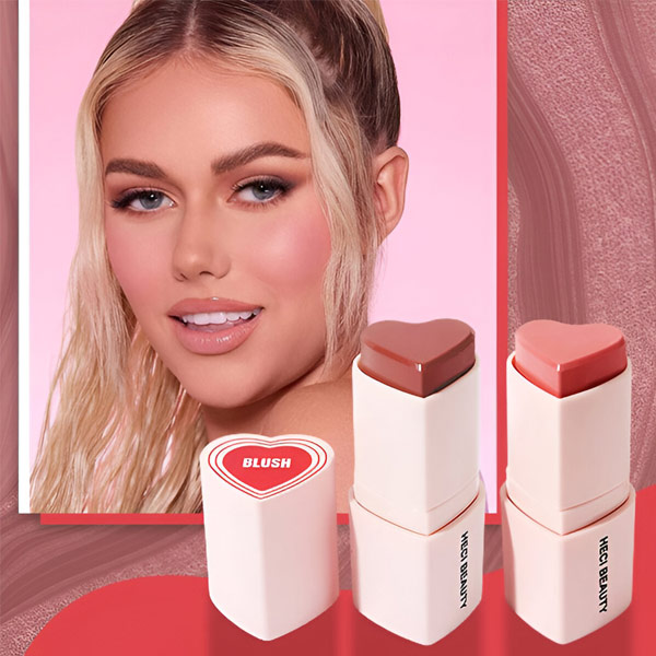 Stick cu fard de obraz în formă de inimă | ROSIBLUSH