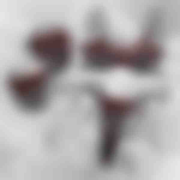 Set de lenjerie sexy cu flori | DESIRE