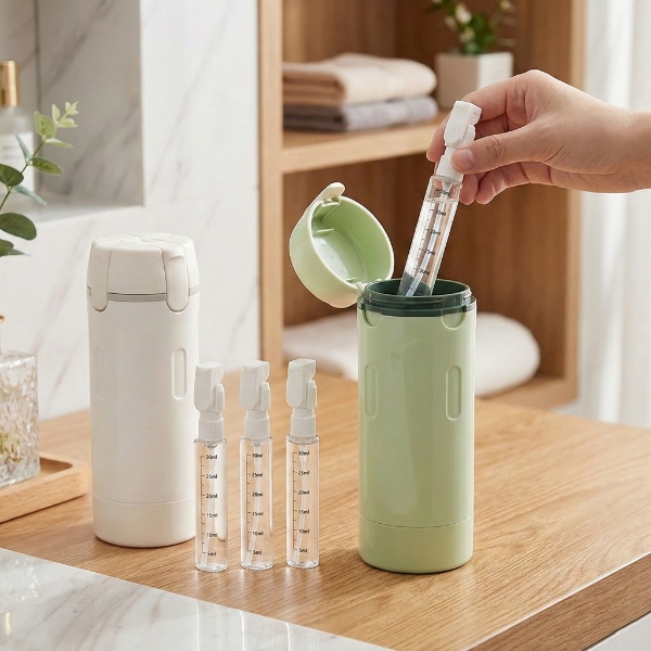 Organizator compact pentru produse cosmetice, reutilizabil | DISPTRAV