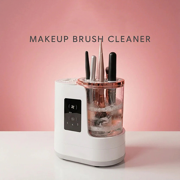 Curățător automat pentru pensule de machiaj | CLEABRU